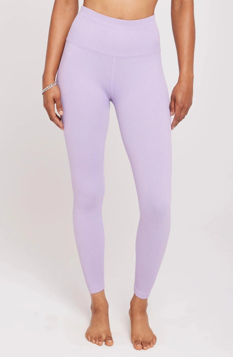 Spiritual Gangster Love Sculpt 7/8 Seamless Legging - Dark Wisteria