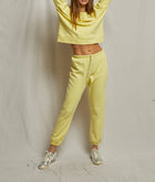 perfectwhitetee Johnny Regular French Terry Easy Sweatpants - Lemonade