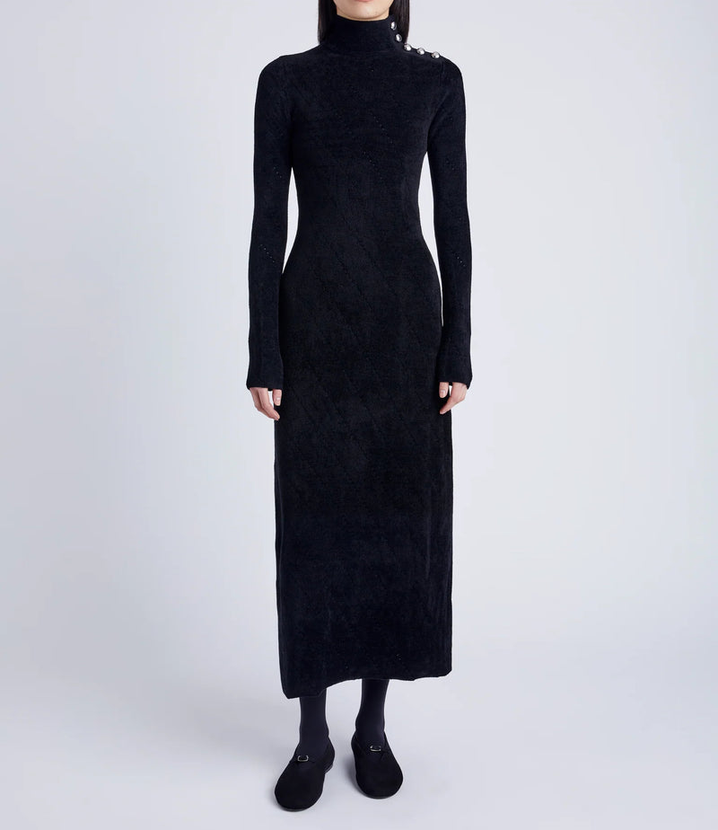 Proenza Schouler White Label Jude Knit Dress - Black