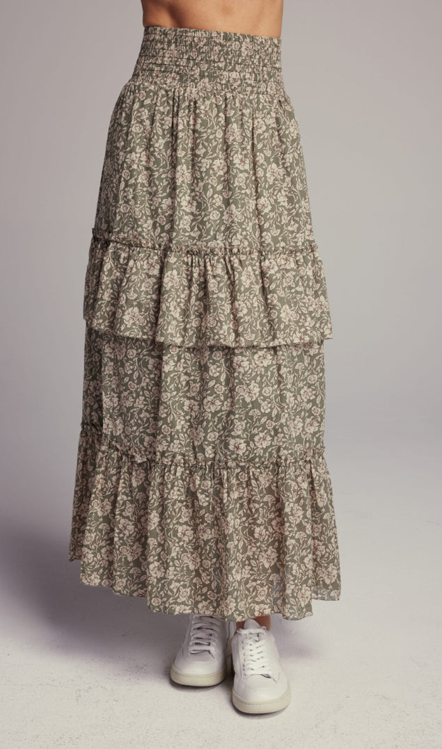 sundays Rory Skirt - Foliage Floral