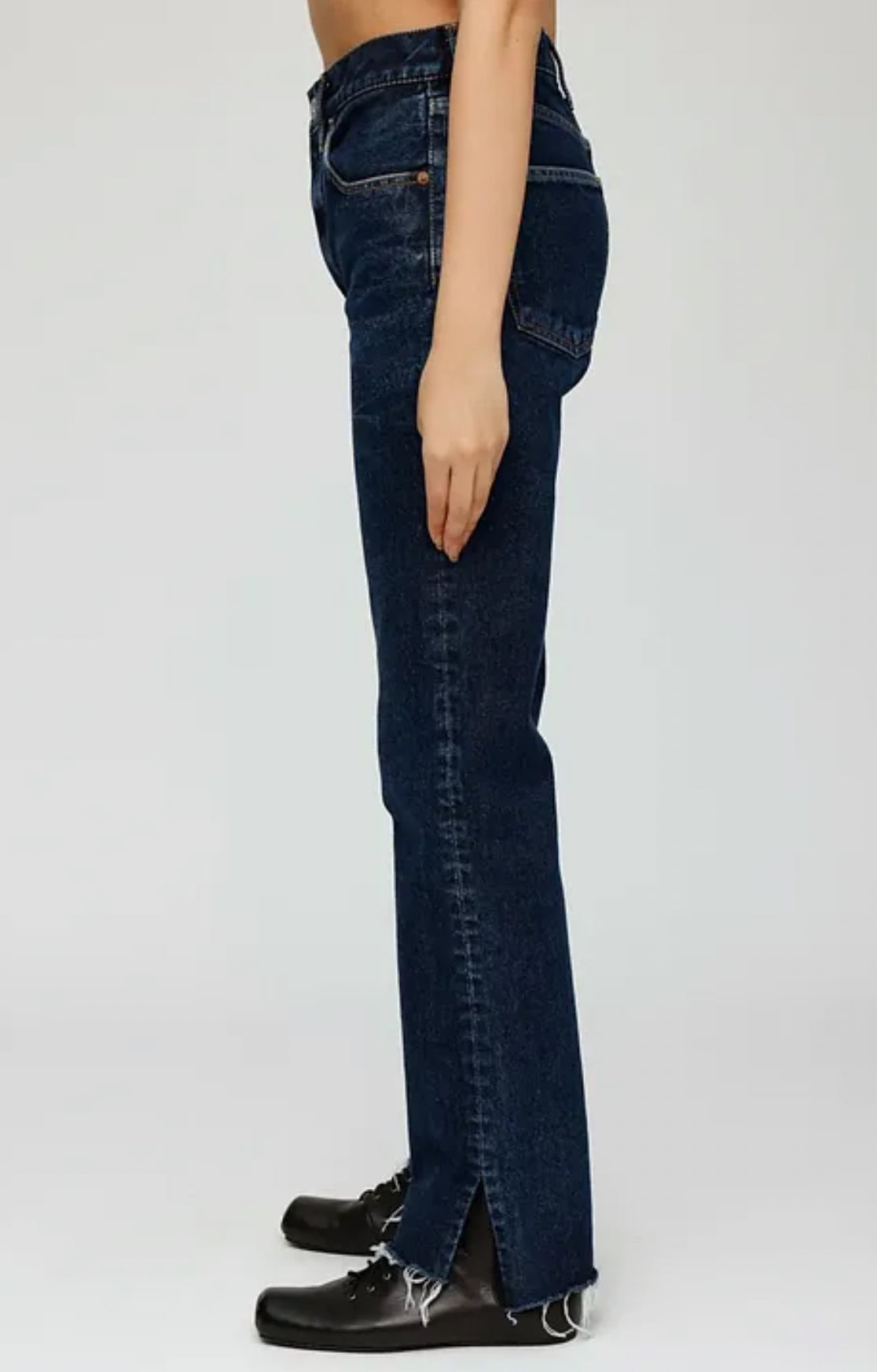 Moussy Vintage Moussy Vintage Inkster Straight Jean - Dark Blue