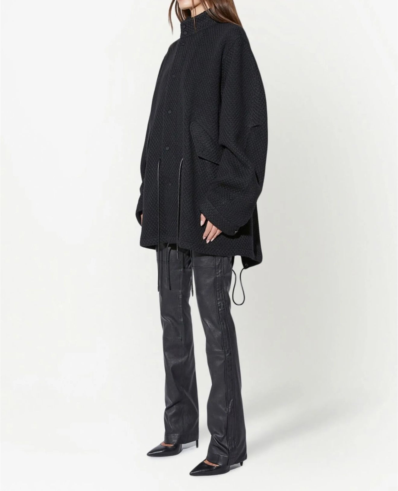 RtA Dillinger Oversized Jacket - Black