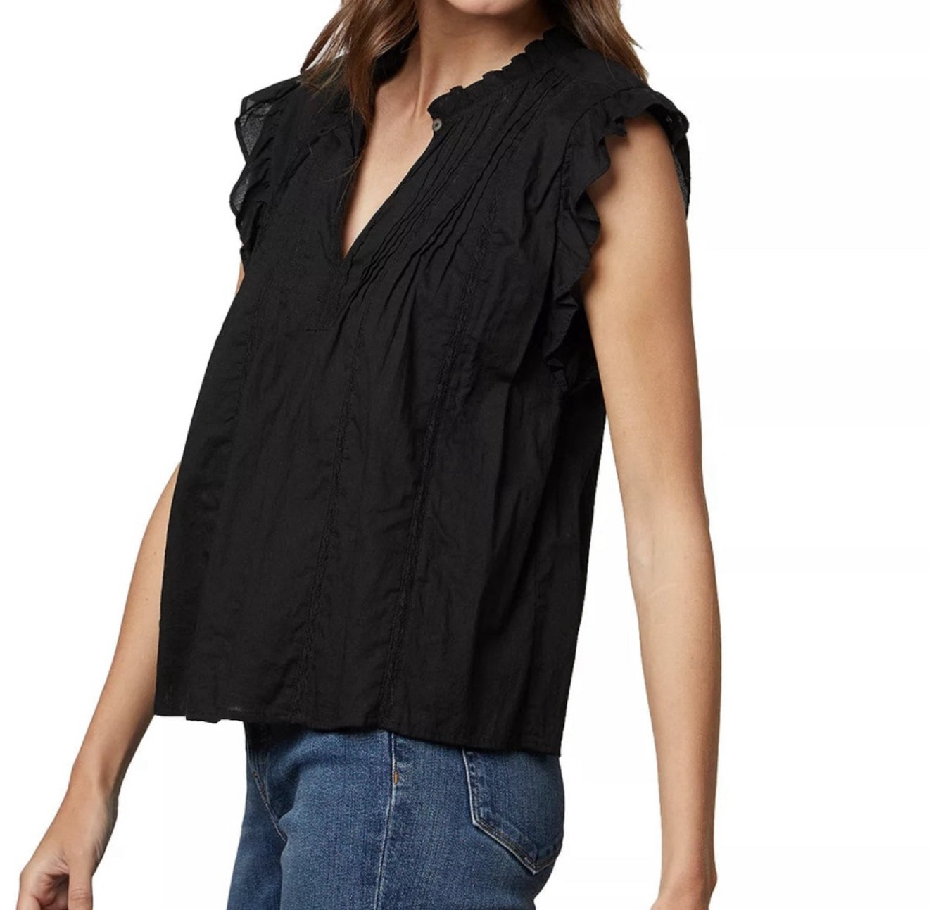 Velvet by Graham & Spencer Liana Top - Black