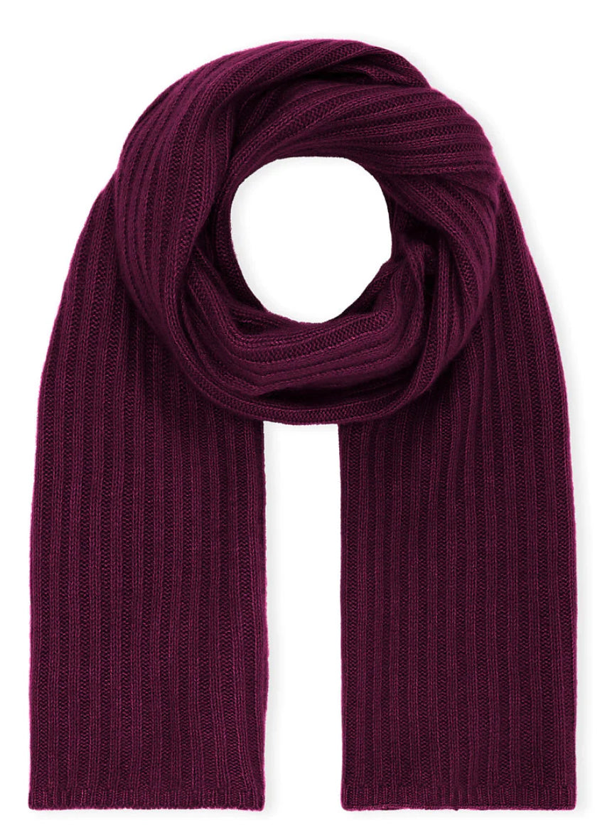 Care By Me Sara Scarf - Aubergine