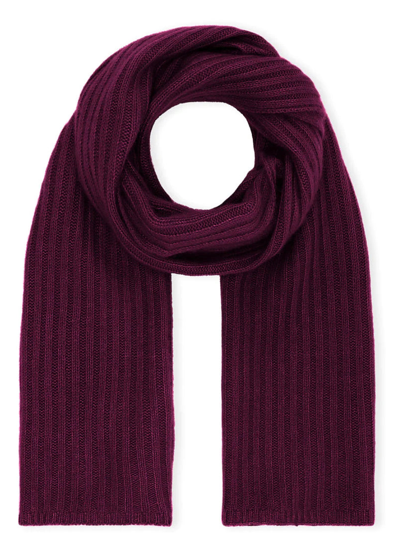 Care By Me Sara Scarf - Aubergine