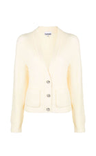 GANNI Cardigan - Cream