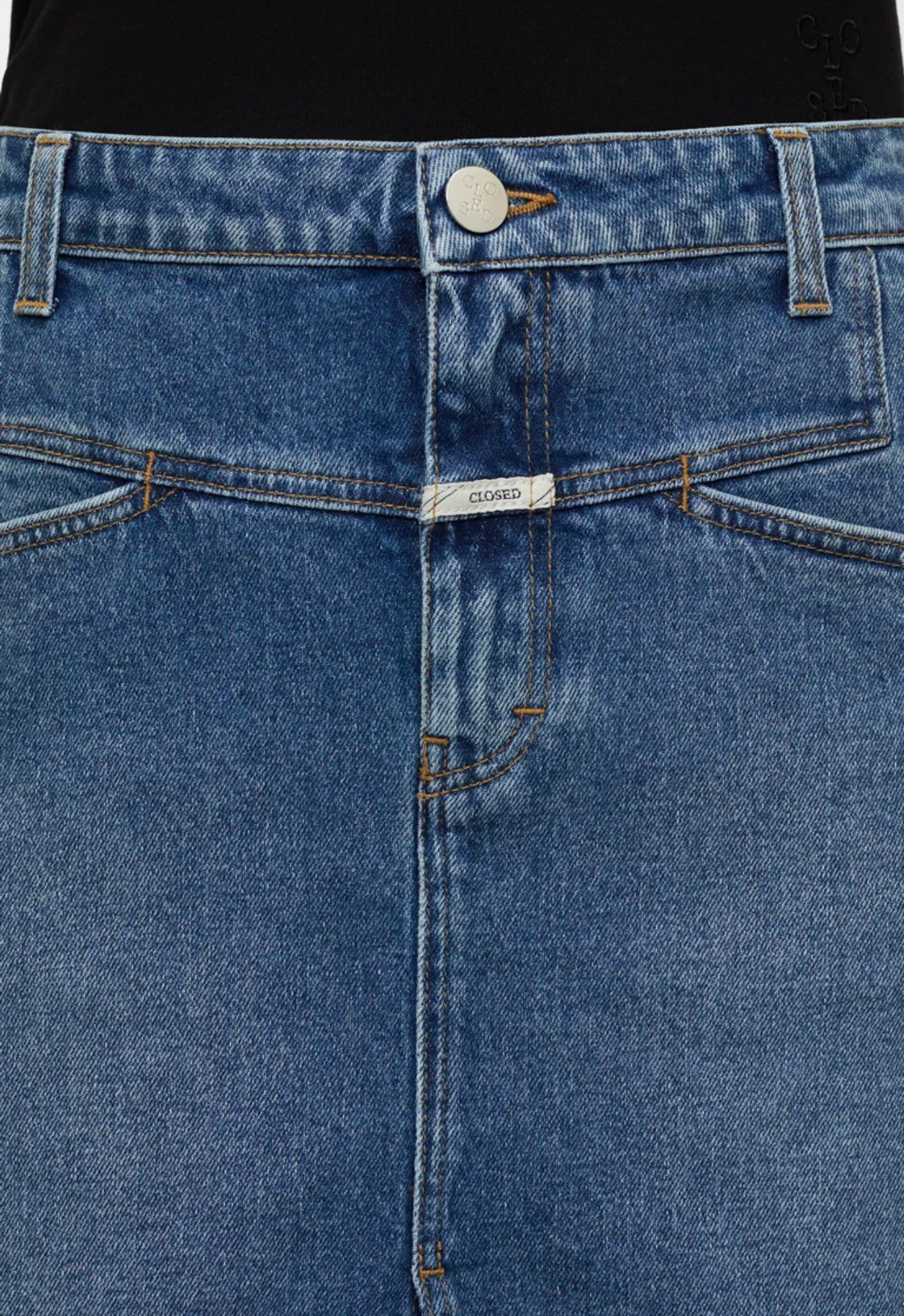 Closed Denim Skirt Stover-X - Mid Blue