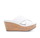 Chocolat Blu Winner Wedge - Patent White