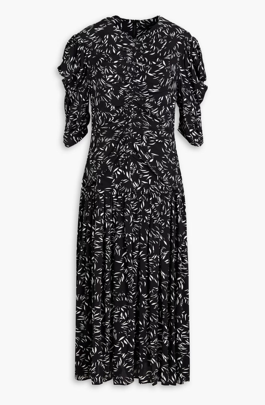 Proenza Schouler Printed Crepe De Chine Dress