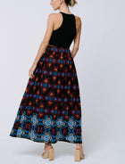 Ciebon Deana Embroidered Maxi Skirt