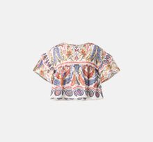 Farm Rio Off-White Boho Glam Lace Blouse