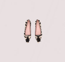 Pretty Ballerinas Zebra Print Ella Flats