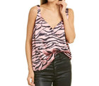 Cami NYC The Diane Silk Zebra Print Top