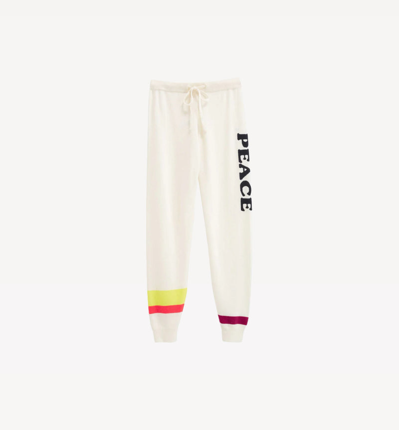 Chinti & Parker Peace Track Pant - Bone