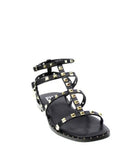 BiBi LOU Yuriko Studded Sandal - Black