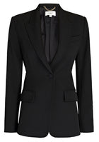 A.L.C. Carlyle Cut-Out Twill Blazer - Black