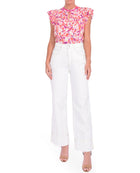ba&sh Derick Top - Fuchsia