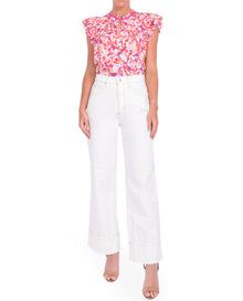 ba&sh Derick Top - Fuchsia