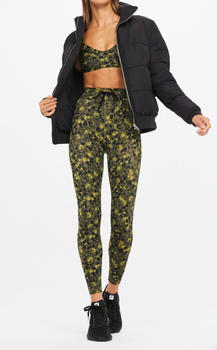 The Upside Lili Midi Pant - Moss