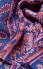 ba&sh Franky Paisley Dress - Blue Multi