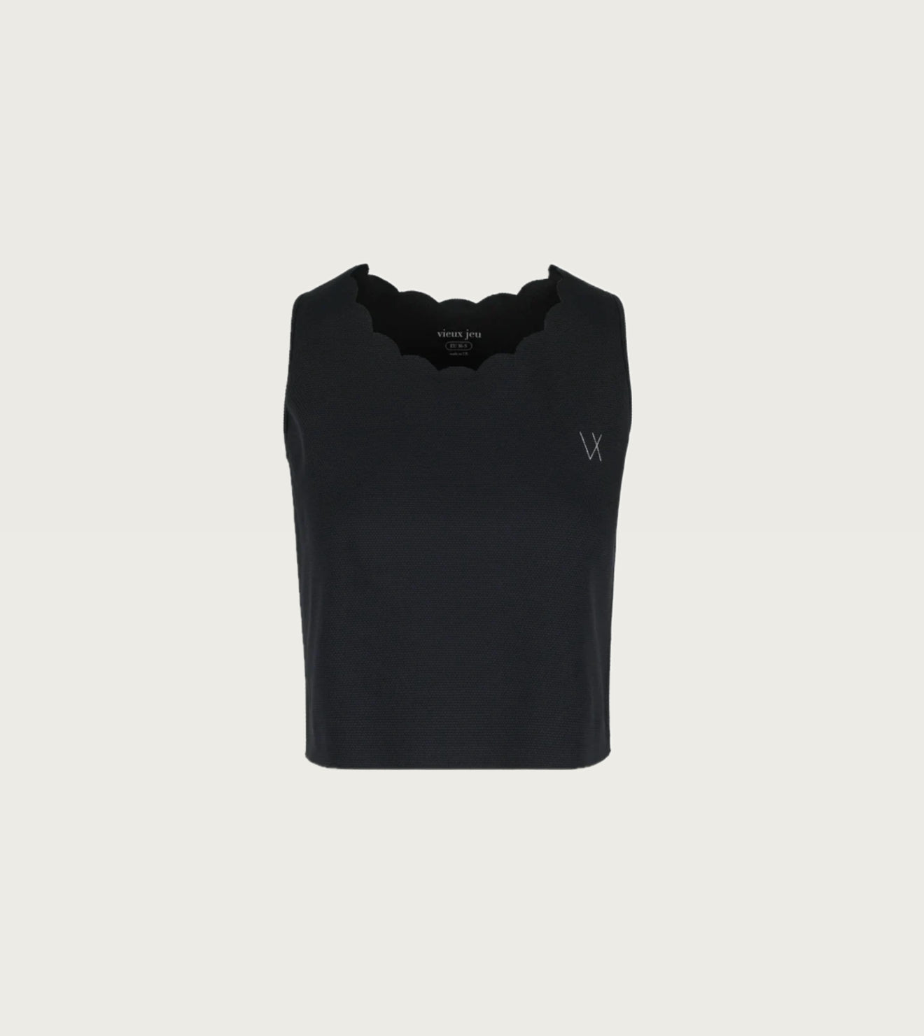 Vieux Jeu Rosa Top - Black