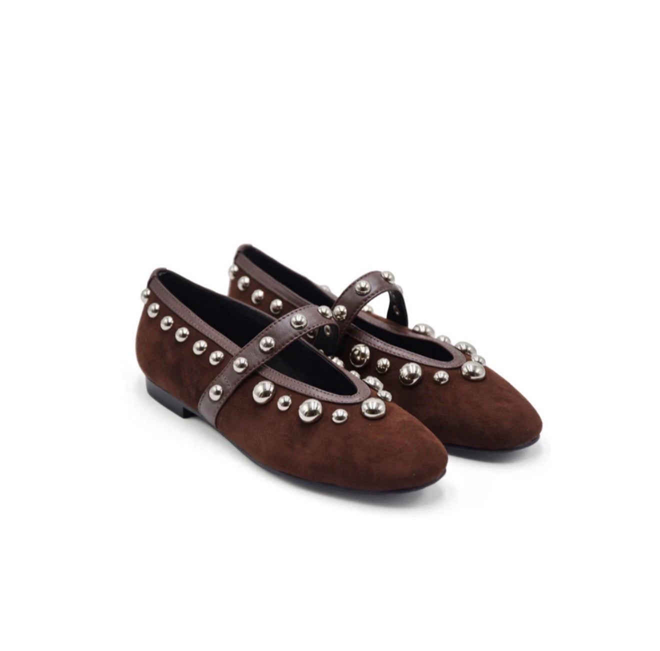 Bibi Lou Carinna Flat - Dark Brown