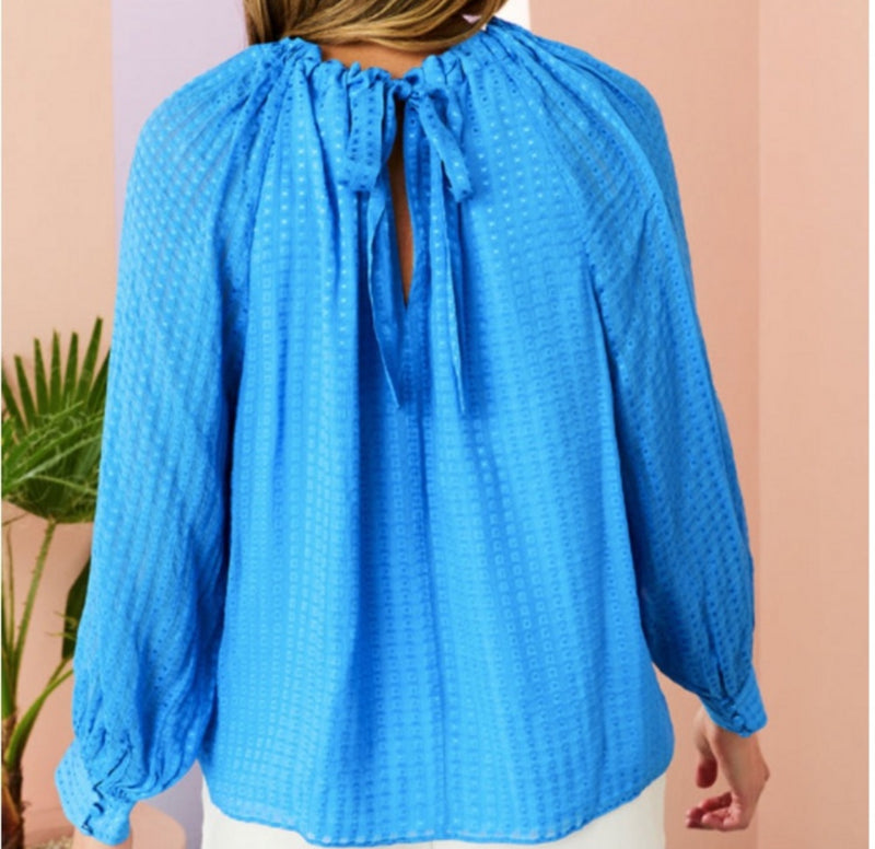 Marie Oliver Jenna Blouse - Olympic