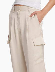 ba&sh Cary Straight-Leg Pants - Champagne