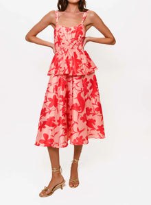 Hutch Desirae Dress - Lipstick Floral