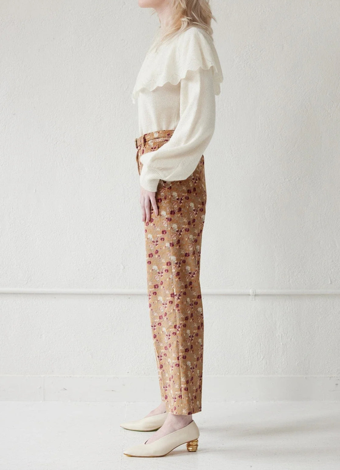 Christine Alcalay Piper Pant - Italian Floral Velvet