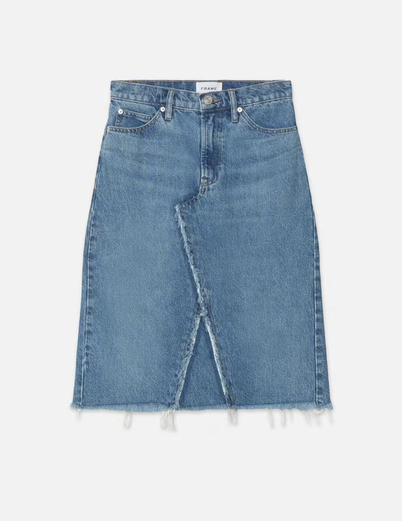 Frame Rigid Denim Skirt - Mabel