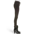 Frame Le High Skinny in Velvet - Charcoal