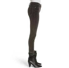 Frame Le High Skinny in Velvet - Charcoal