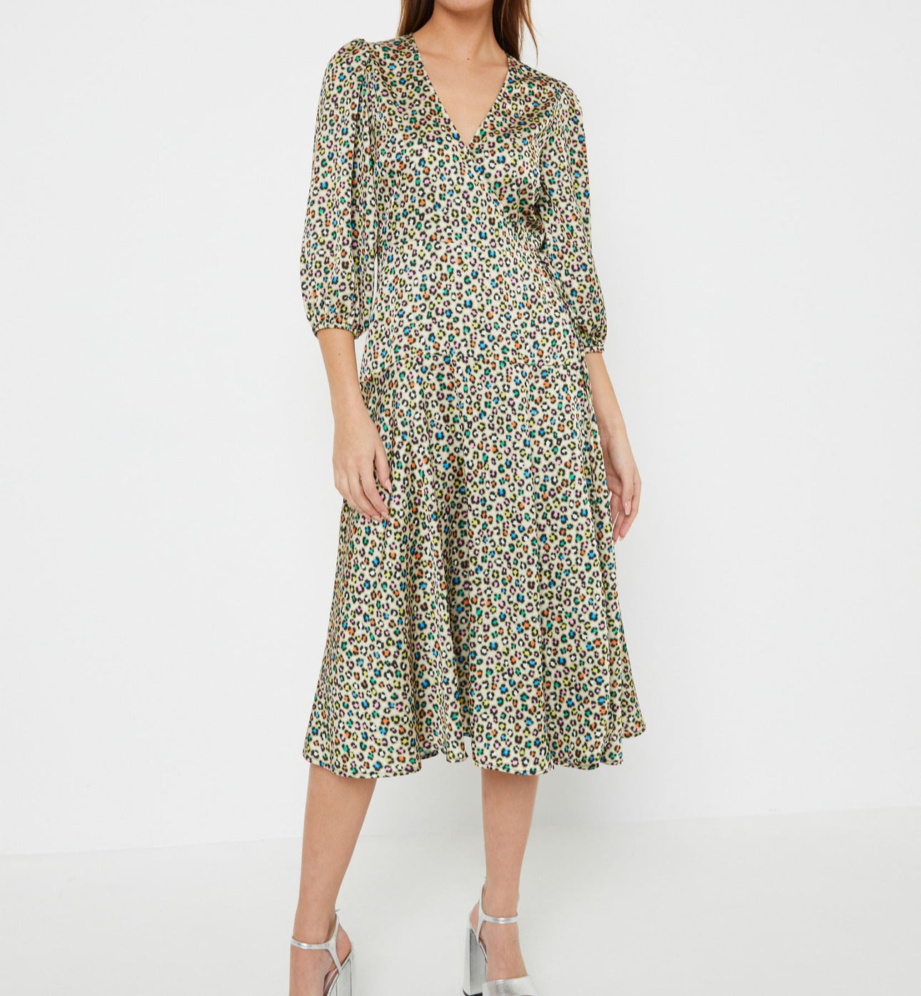 Essentiel Antwerp Dilami Mid Length Wrap Dress