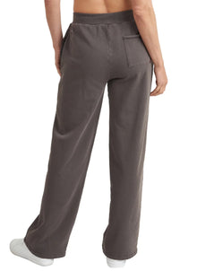 Thrive Société Washed Wrap Waist Pant - Fudge