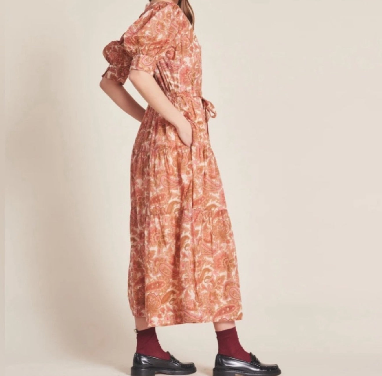 Trovata Arden Dress - Autumn Paisy