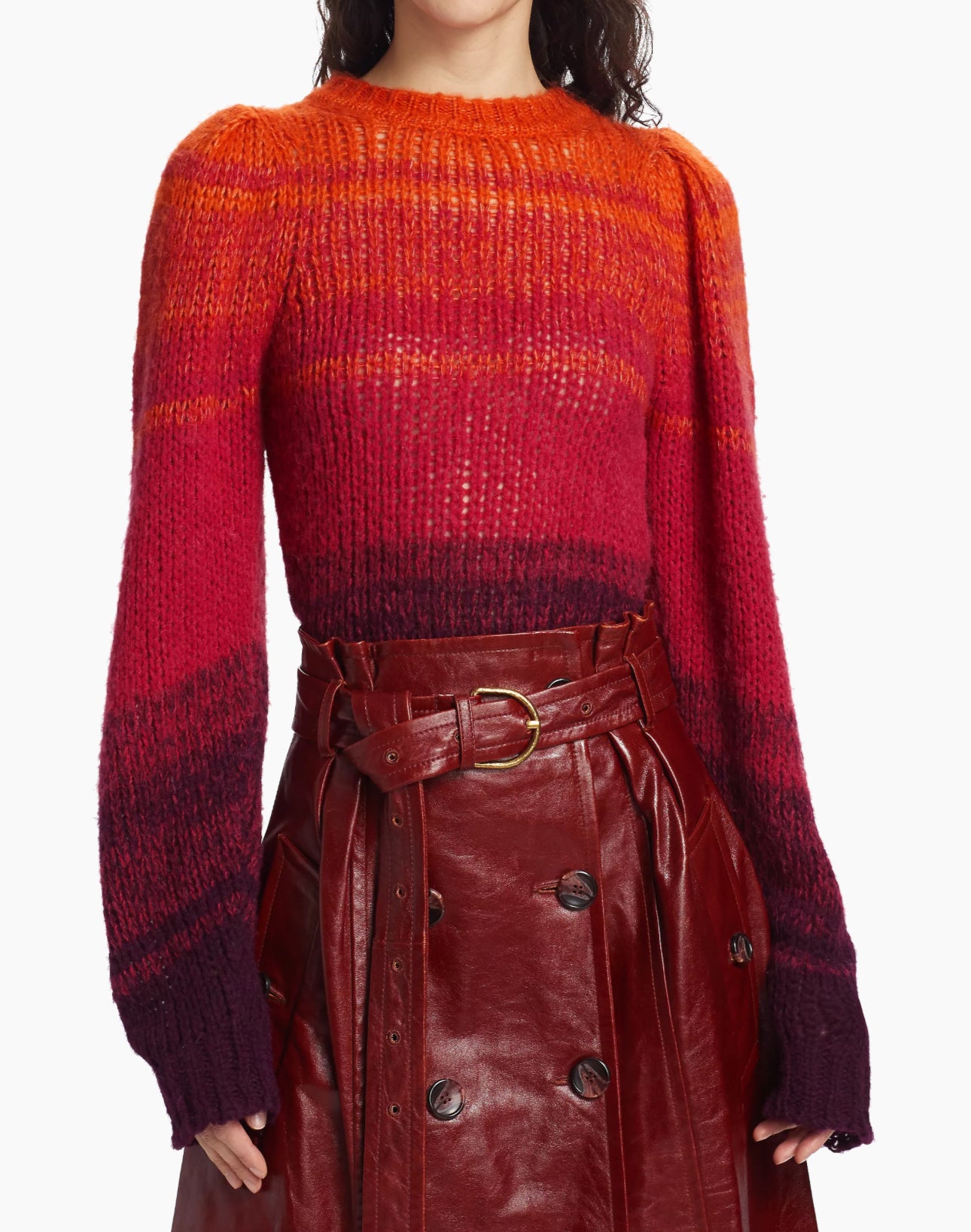 Ulla Johnson Rosalia Gradient Sweater - Agate