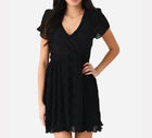 LoveShackFancy Patrona Dress - Black