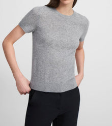 Theory Husky Feather Cashmere Top