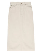 The Great. The Column Skirt - Natural