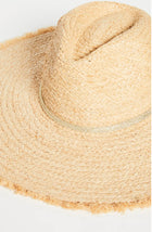 Hat Attack Coverup Sunhat - Natural/Gold Metallic