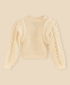 Farm Rio Braided Sweater - Off-White