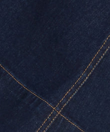 Draper James Faith Love Circle Dress - Dark Wash