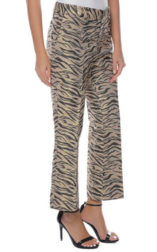 Zadig & Voltaire Polis Jac Tiger Pant - Black/Gold