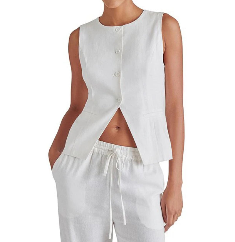 Steve Madden Wesley Top - White