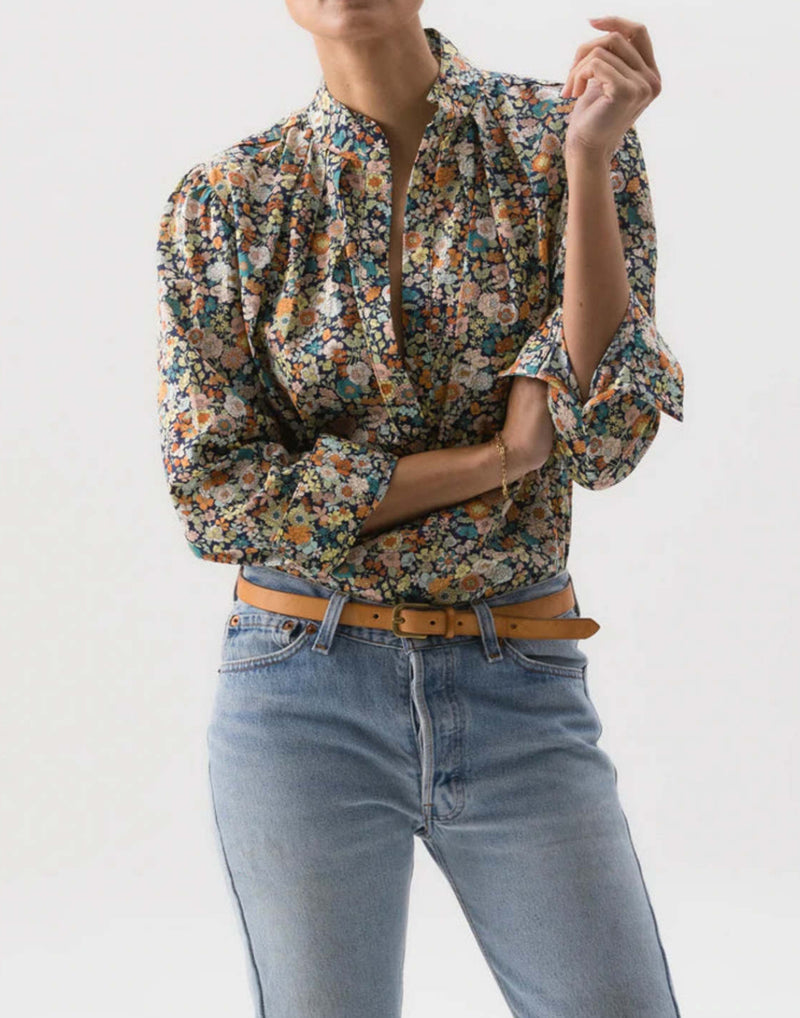 Wearcisco Puff Shirt - Night Floral