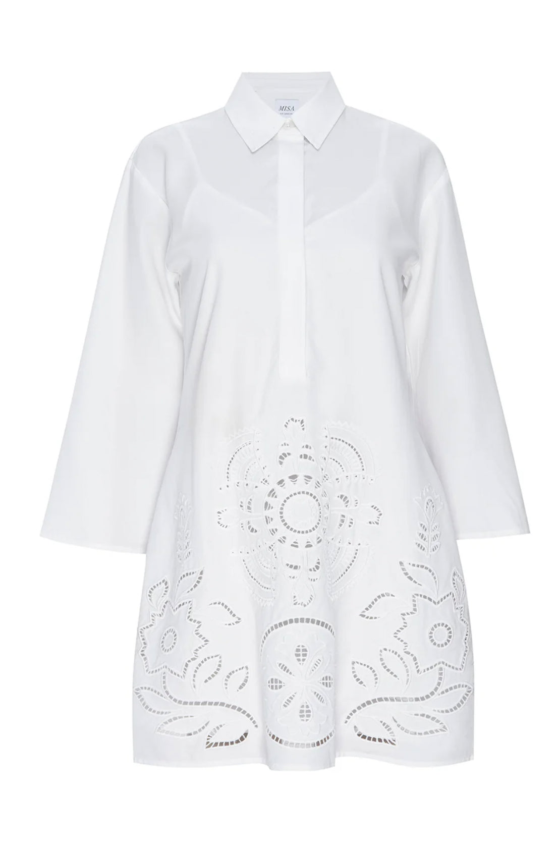 MISA Matias Dress - White