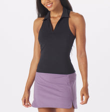 Glyder Ace Polo Tank - Black