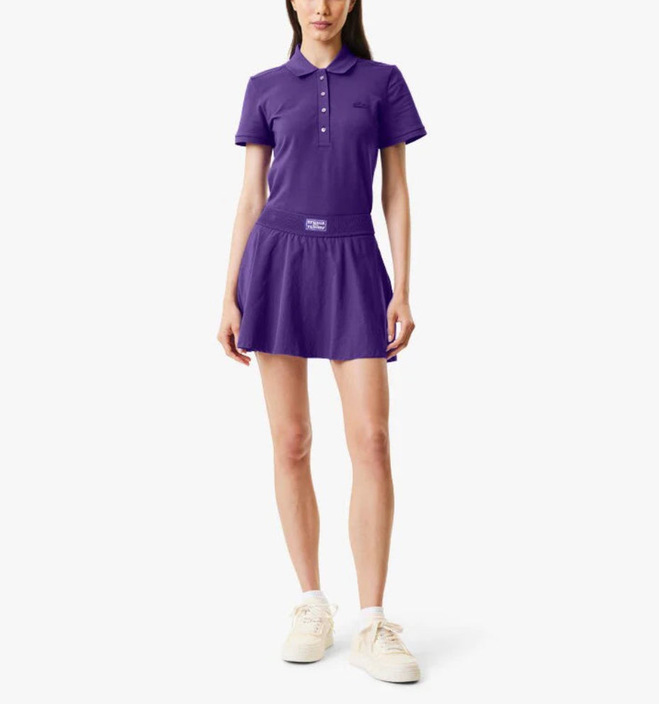 Lacoste Piqué Polo - Purple