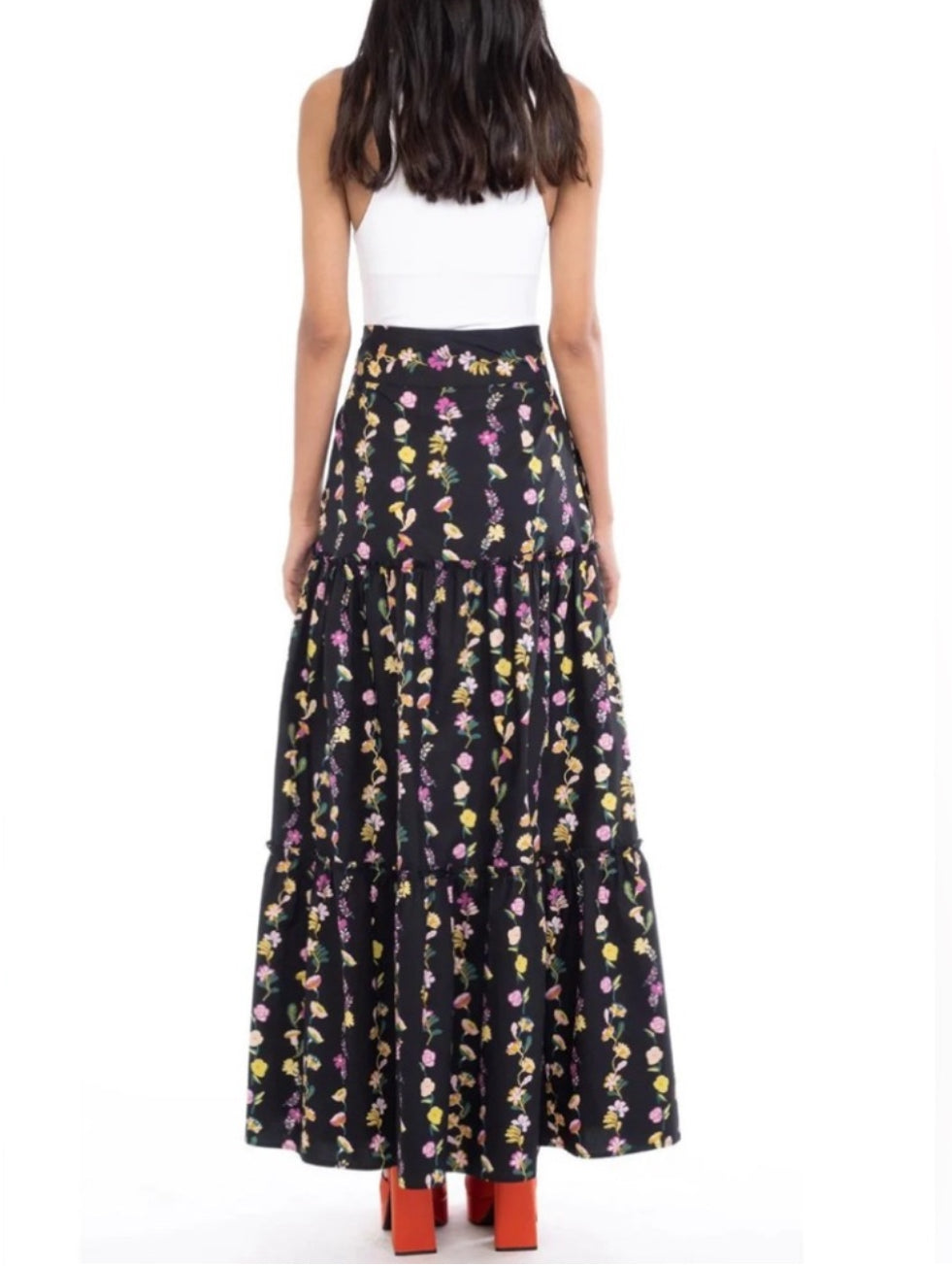 Banjanan Discovery Skirt - Floral Onyx